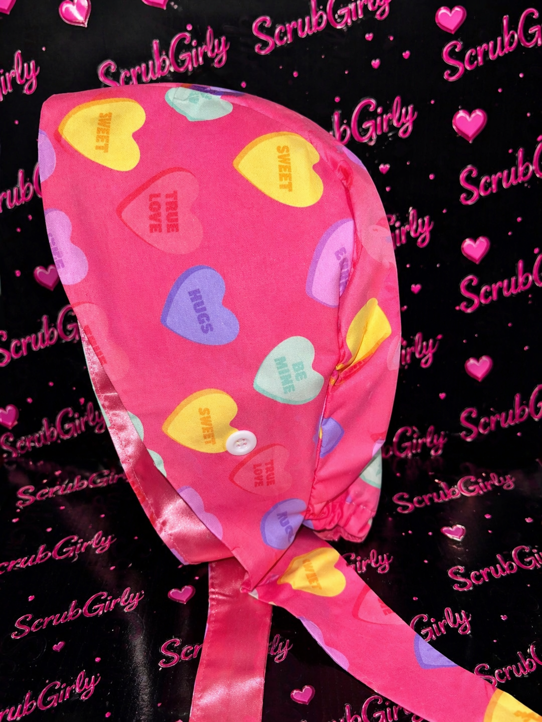 SWEETHEART SCRUB CAP