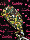 CAMO CUTIE HK SCRUB CAP