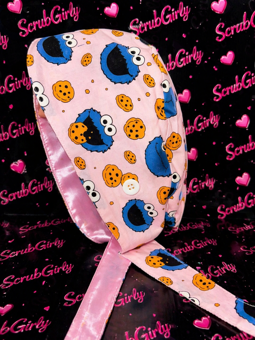 NOM NOM SCRUB CAP