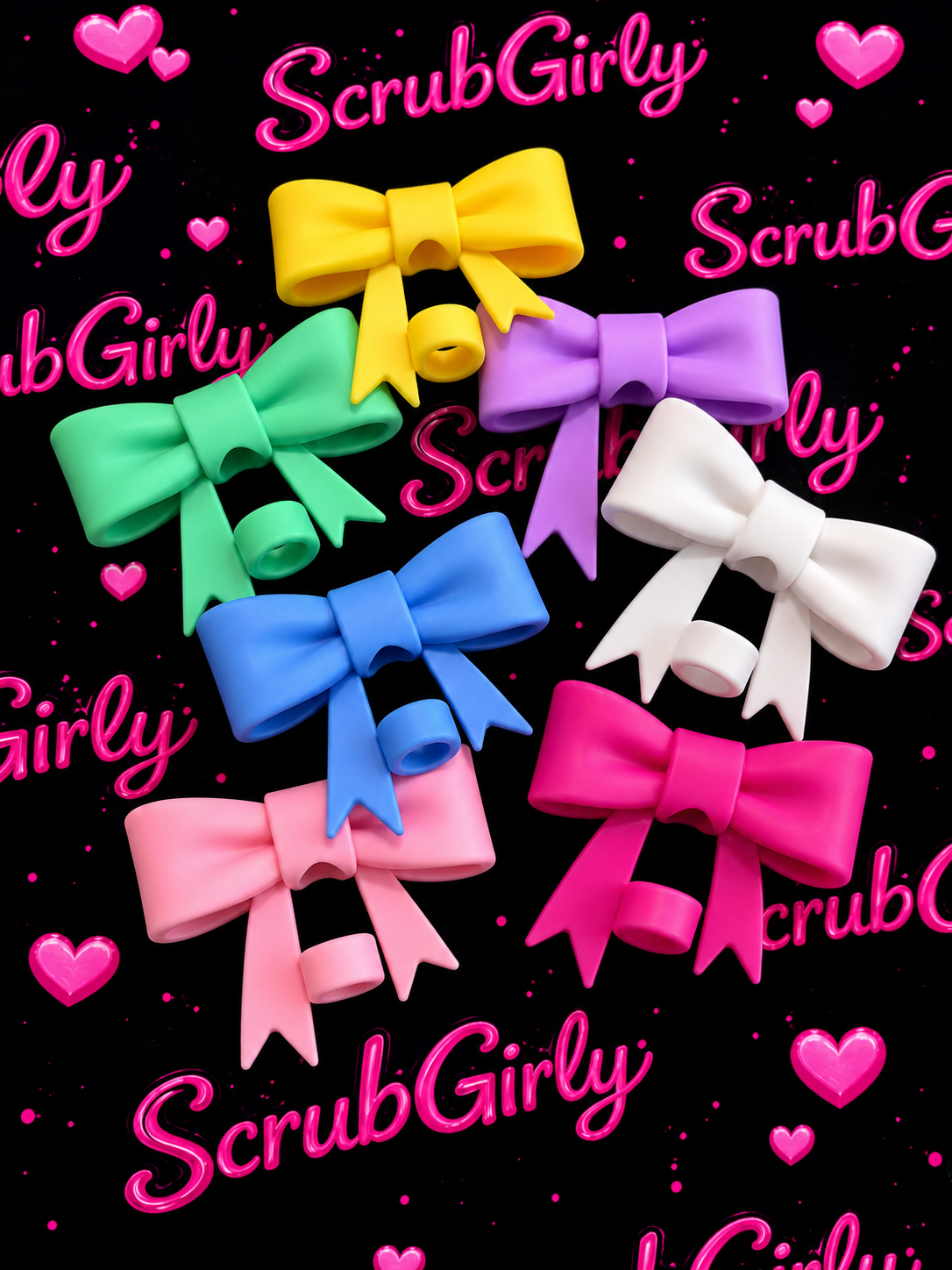 BOW STRAW TOPPERS