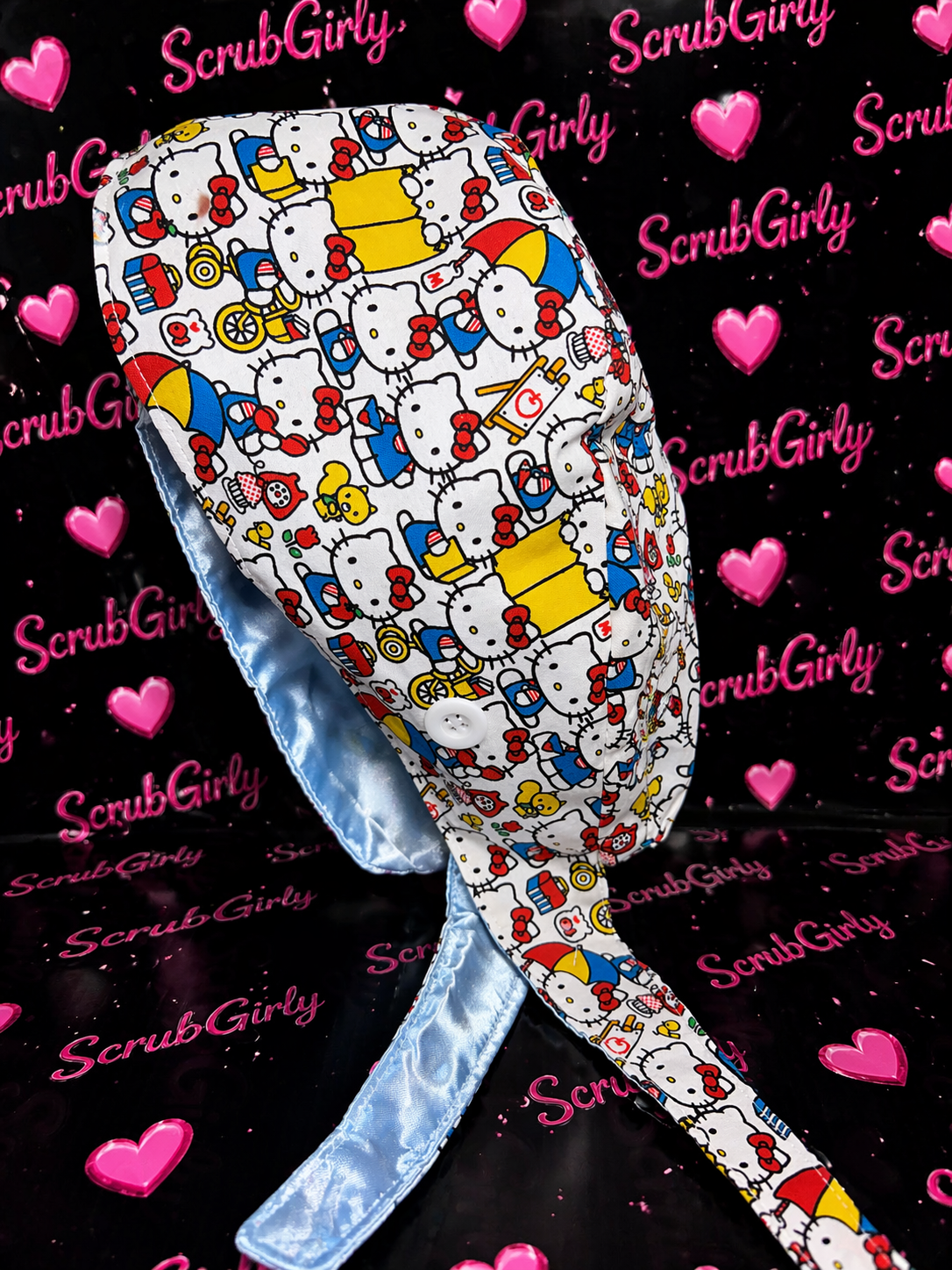 KITTY CUTIE SCRUB CAP