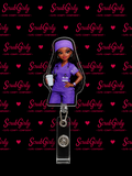 Nurse Branded Badge Reel