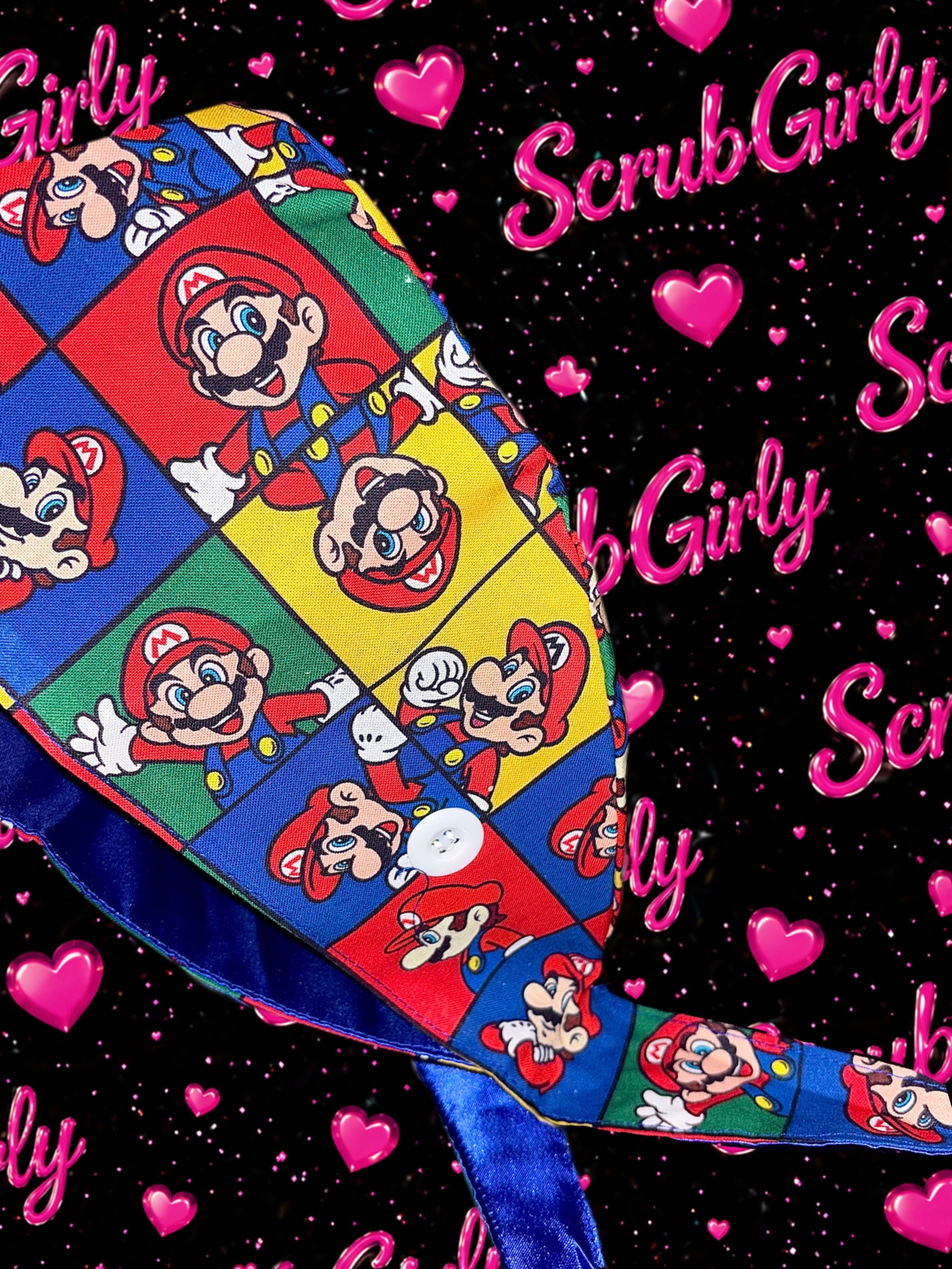 MEDI-MARIO SCRUB CAP